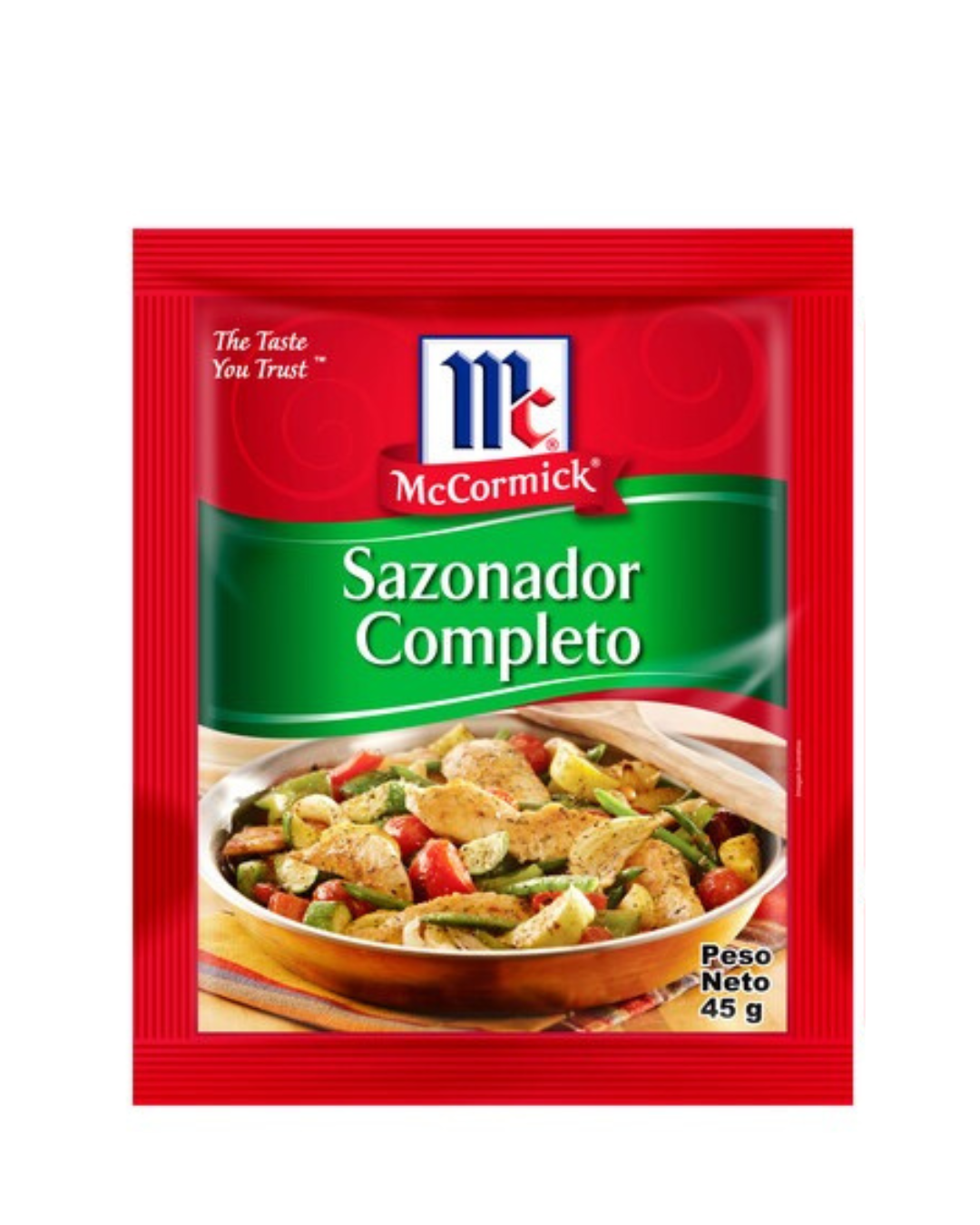 Mccormick- Sasonador completo. 45g.