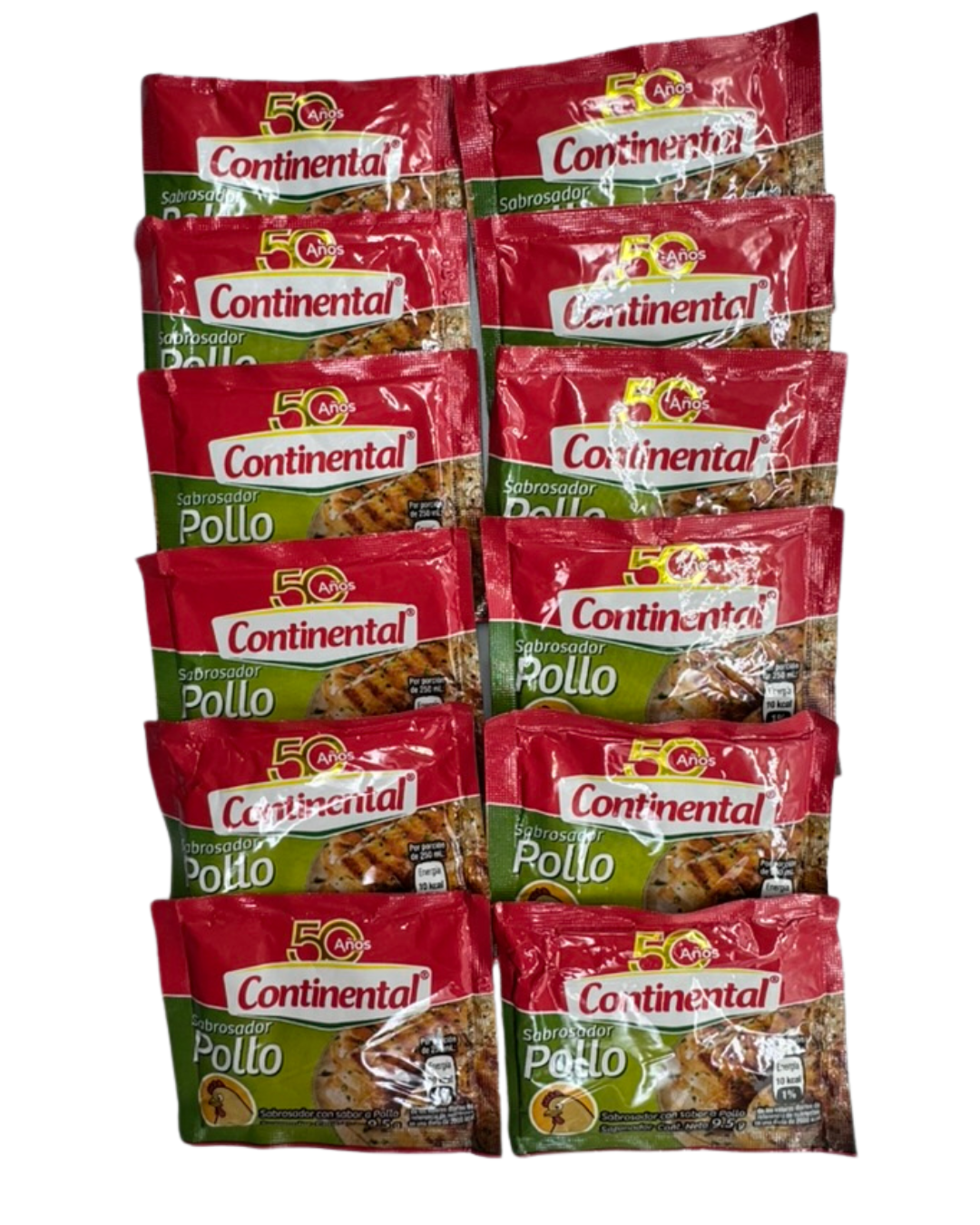 Continental- Sabrosador Pollo. 12uds.