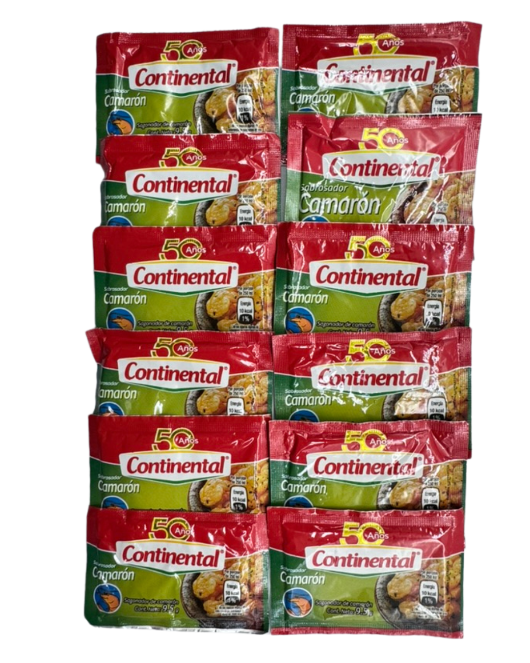 Continental- Sabrosador Camaron. 12uds