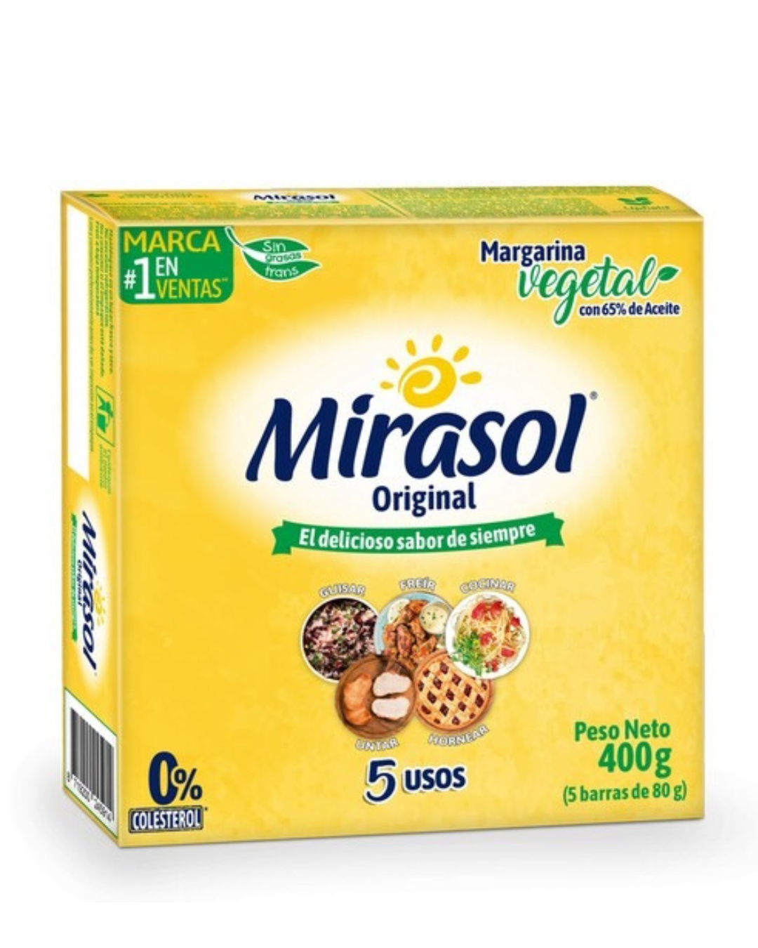 Margarina Mirasol 400g.