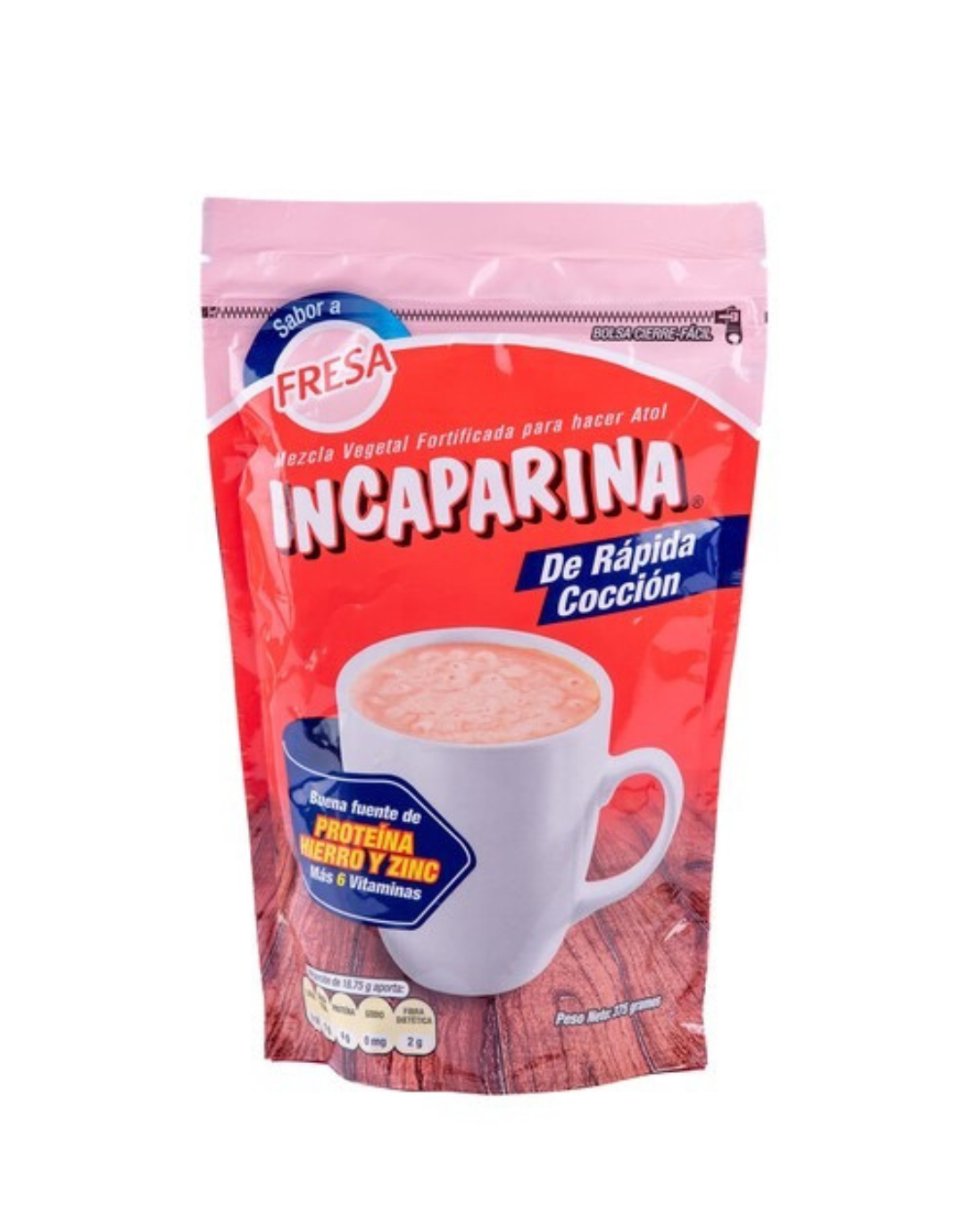 Incaparina- Sabor Fresa 375g.
