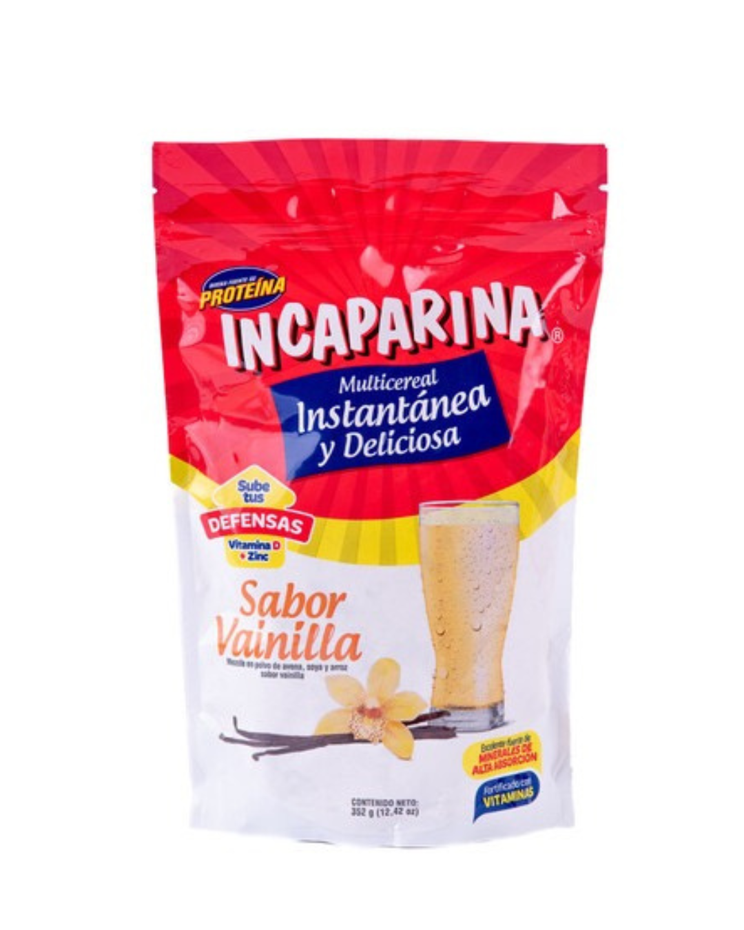 Incaparina- Sabor Vainilla 375g