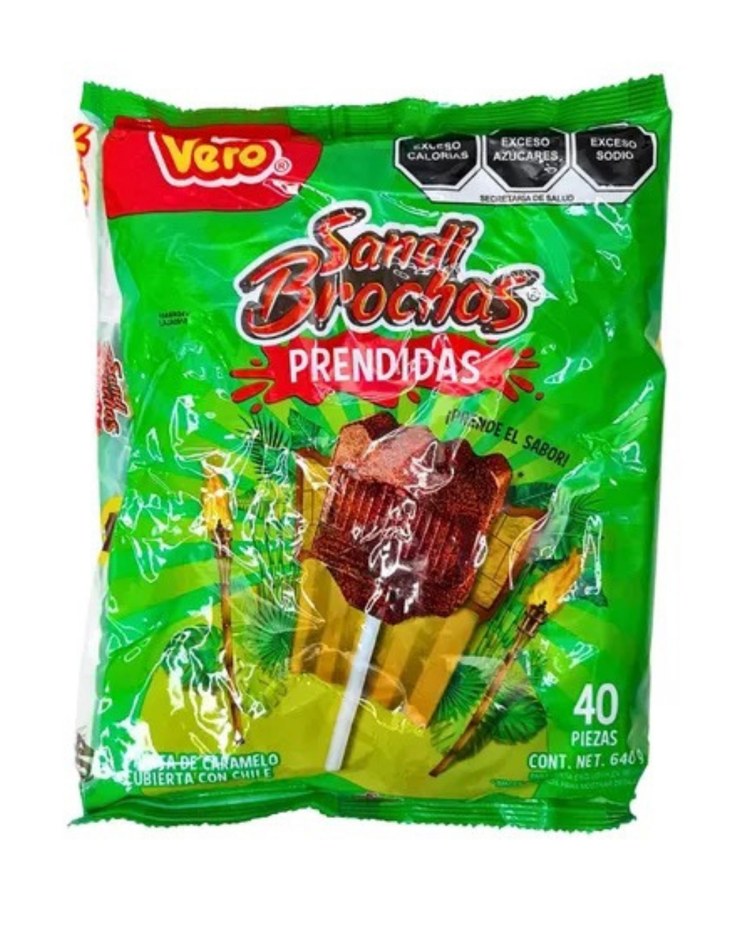 Vero Sandi Brochas Prendidas 40uds.