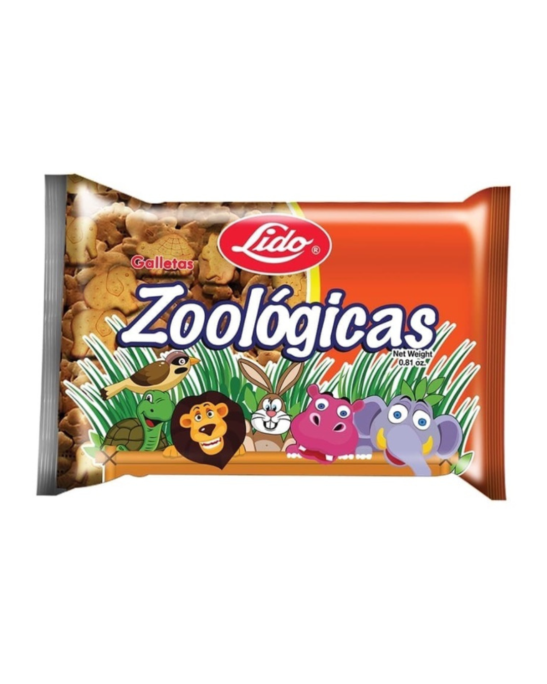 Lido- Galletas Zoológicas 0.81oz